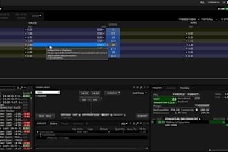 create an algorithmic trading bot for live trading with ibkr tws API