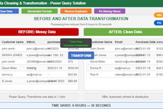 automate excel tasks with vba and power query