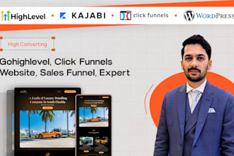 migrate clickfunnels, gohighlevel, kajabi website funnel automation expert