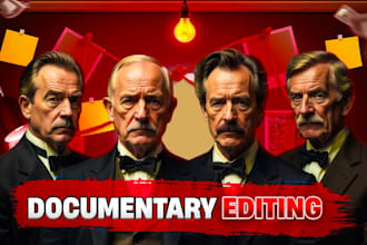 create history video, documentary edit like vox style and magnets media