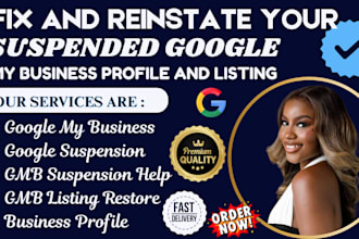 fix and reinstate your google my business profile and listing