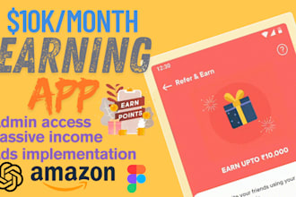 develop android earning app admob earning app autopilot affiliate website