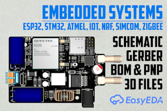do custom electronics pcb circuit design schematic esp32 programming iot project
