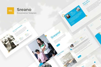 design investor pitch deck or business powerpoint presentation