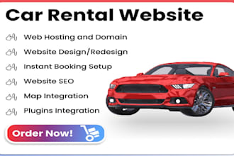 develop car website dealership website car dealer website car rental website