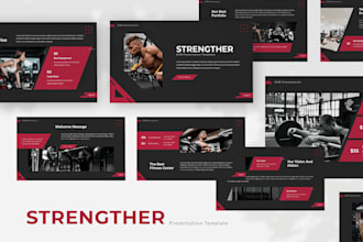 create a professional powerpoint presentation or powerpoint template design