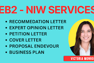 draft your eb2 niw petition and gather supporting evidence for your application