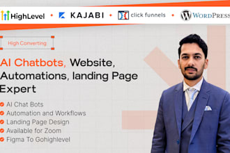 do go highlevel website, sales funnel, n8n automation, and ai agents work expert