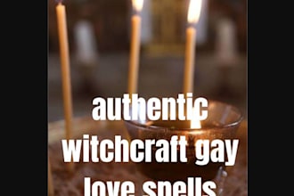 do gay love spell, powerful homo permanent spell