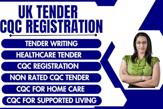 write tender for healthcare cqc registration for homecare itt uk tender writing