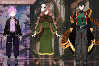 create a full body vtuber model