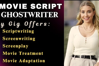 be movie script writer screenplay writer short film fllm script scriptwriting