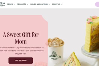 create stunning bakery website pastries website cake website chocolate website