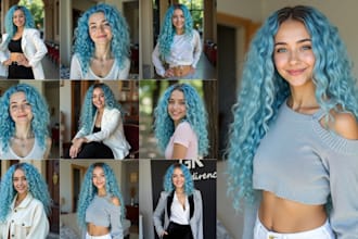 design a unique ai influencer to help you make money online