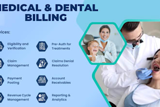 be your virtual assistant for medical and dental billing