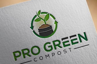 make agriculture, lawn care and landscape logo