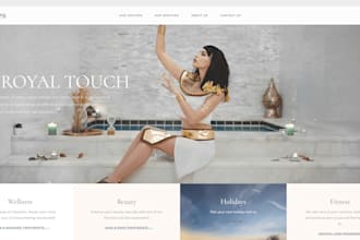 create highly responsive medical spa website, aesthetics, botox, clinic website