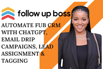 automate follow up boss CRM with chatgpt drip campaigns lead assignment tagging