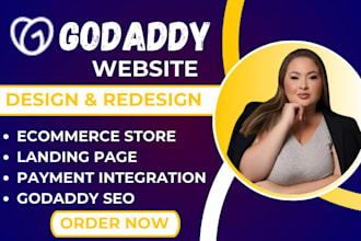 godaddy website design godaddy website redesign doctor website landing page