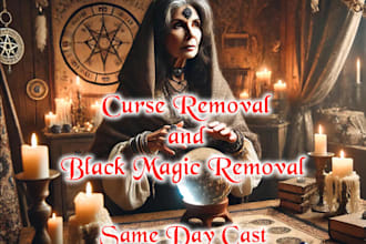 remove curse, evil eyes, third party negativity blockage to attract wealth, luck