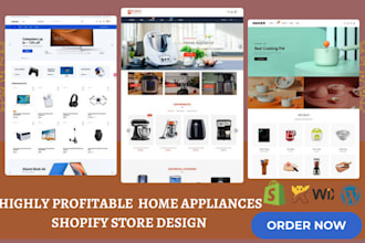 design home gadgets shopify home appliances store electronics gadgets website