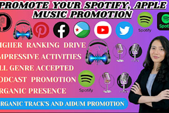 do viral music SEO to rank your spotify album, apple music, spotify promotion