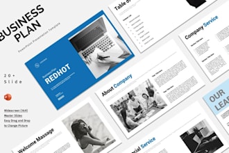 do powerpoint design, google slide, pitch deck presentation for your business