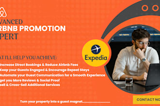 professionally promote your airbnb listing to boost bookings