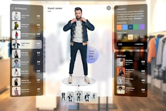 augmented reality app virtual try on ar app virtual shop unity3d ai tryon webar