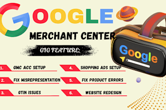 fix google merchant center suspension, misrepresentation, gtin and shopping ads