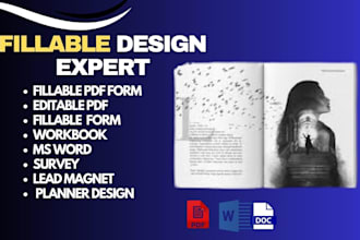 create fillable pdf forms from your word or PDF document editable file