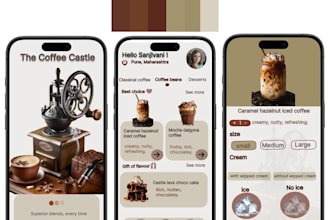 build coffee shop app, cafe shop app, loyalty rewards app, membership app