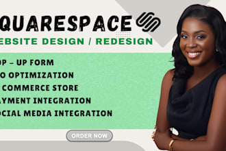 do elegant squarespace design website development squarespace website redesign