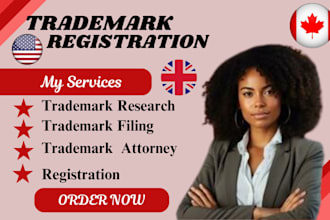 help with trademark registration USA UK canada US trademark attorney and search