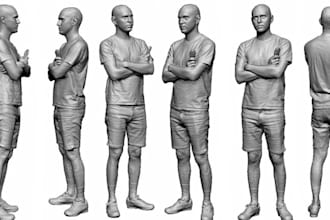 do 3d scanning clean up 3d mesh clean up 3d model clean photogrammetry 3d model