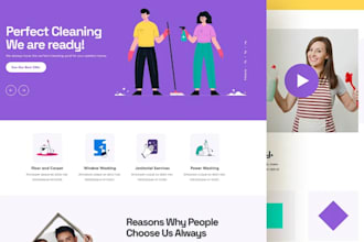 create cleaning service website office cleaning, house cleaning website, janitor