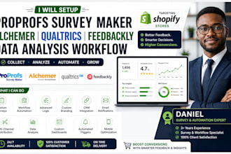 setup proprofs survey maker alchemer qualtrics feedbackly data analysis workflow