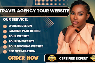 design travel agency website, tour and travel agency website, tourism website