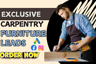 generate carpentry leads furniture and carpentry  leads carpentry sales funnel
