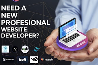 develop and deploy web app using next js, lovable ai , cursor ai, nodejs, nextjs