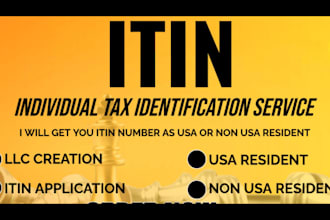 ein number itin number tax id itin irs itin number tax id caa itin