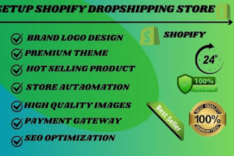 design 7 figure shopify dropshipping store