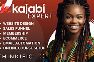 kajabi online course, kajabi website design, kajabi sales funnel podia thinkific