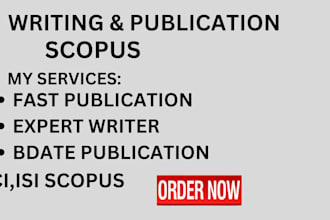 write and publish article in scopus, wos indexed journal