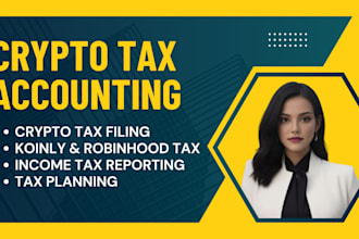 handle your crypto tax filing and accounting for both individuals and businesses