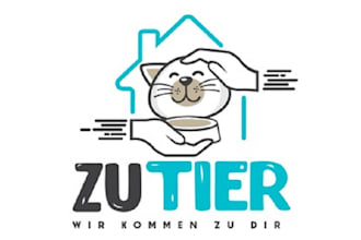 design extraordinary animal care delivery service logo