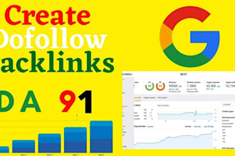 manually build high quality profile backlinks from authority DR websites