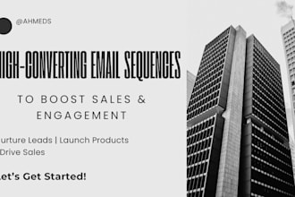 write high converting email sequences to boost sales