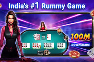 create  crash game, ludo game, blackjack, rummy game, pool game, billiard game