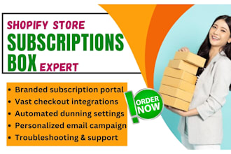 setup shopify subscription box appstle seal subi bold recurpay paywhirl yopto
